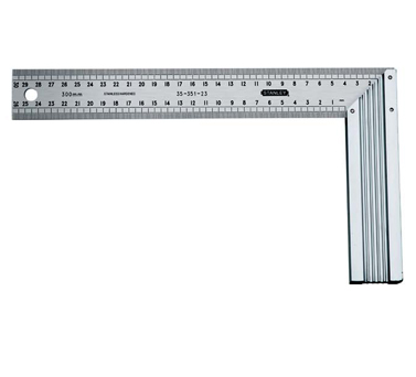 史丹利STANLEY手工具 › 测量类工具 › 铝座不锈钢直角尺