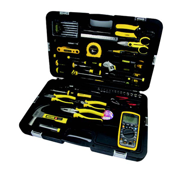 史丹利STANLEY手工具 › 电子电工类工具 › 61件套专业电讯工具套装